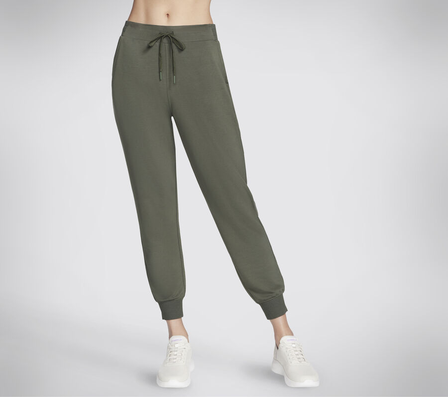 Skechluxe Renew Jogger, OLIVE / BLACK, largeimage number 0