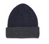 Two-toned Rib Beanie, NAVY, swatch