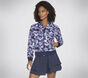 Misty Floral Reversible Jacket, AZUL / LAVANDA, large image number 3