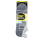 Low Cut PolyNylon Performance Socks - 3 Pack, CINZENTO, large image number 1