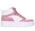 Court High - Shine Kicks, BRANCO / ROSA, swatch