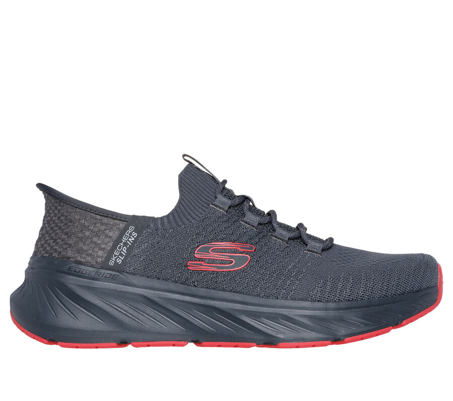 Skechers Slip-ins RF: Edgeride - Raygo, CARVÃO / VERMELHO, largeimage number 0