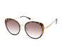 Round Enamel Sunglasses, BROWN, large image number 0