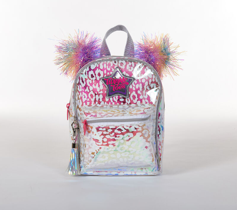 Skechers Twinkle Toes: Mini Pom Pom Backpack, LIGHT, largeimage number 0