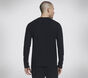 GO KNIT Waffle Henley, PRETO, large image number 1