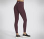 GO FLEX RIB FL HW Legging, BORDÔ / ROSA, large image number 1