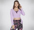 GODRI SERENE Wrap Top, ROXO / VIOLETA, swatch