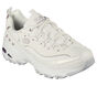 Skechers D'Lites, BRANCO / LAVANDA, large image number 4