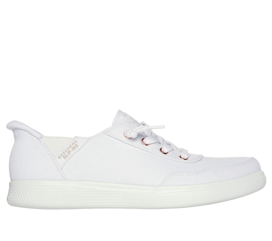 Skechers Slip-ins: BOBS Skip Cute - B Cute Sweet, WHITE, largeimage number 0