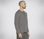 Skech Jersey Henley, BLACK / CHARCOAL, large image number 2