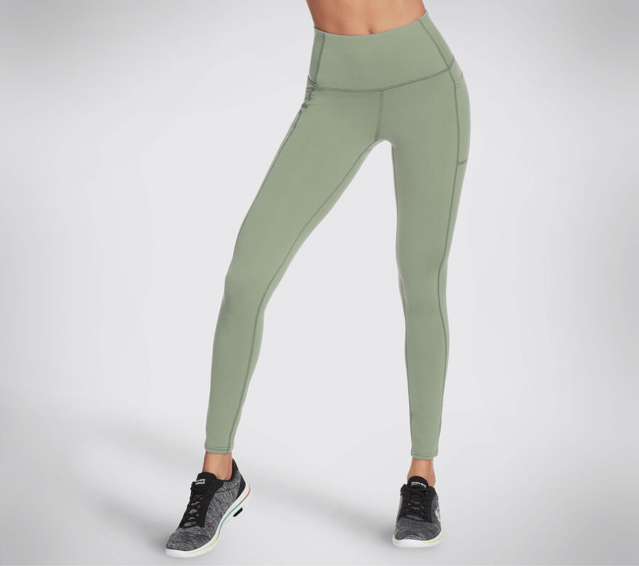 Skechers GO WALK HW Legging, LIGHT GREEN, largeimage number 0