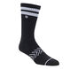 Varsity Crew Socks - 1 Pair, BLACK, large image number 0