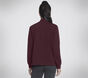 The Hoodless Hoodie GO WALK Everywhere Jacket, BURGUNDY / PINK, large image number 1