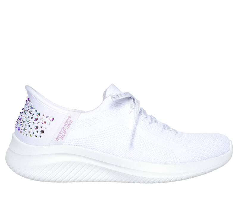 Skechers Slip-ins: Ultra Flex 3.0 - Shining Glitz, WHITE, largeimage number 0