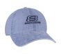 Skechers Washed Dad Hat, AZUL, large image number 3