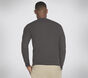 GO KNIT Waffle Henley, BLACK / CHARCOAL, large image number 1