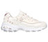 Skechers D'Lites, WHITE / LAVENDER, swatch