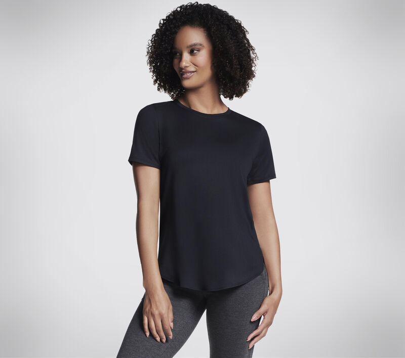 GO DRI Swift Tunic Tee, PRETO, largeimage number 0