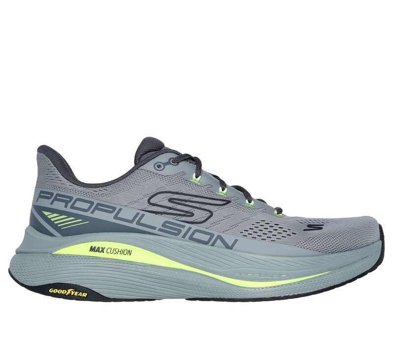 Max Cushioning Propulsion, CINZENTO / MENTA, largeimage number 0