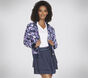 Misty Floral Reversible Jacket, AZUL / LAVANDA, large image number 0