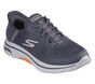 Skechers Slip-ins: GO WALK AF 2.0 - Simplicity 2, CARVÃO / LARANJA, large image number 4