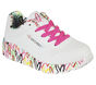Skechers x JGoldcrown: Uno Lite - Lovely Luv, BRANCO / MULTICOR, large image number 4