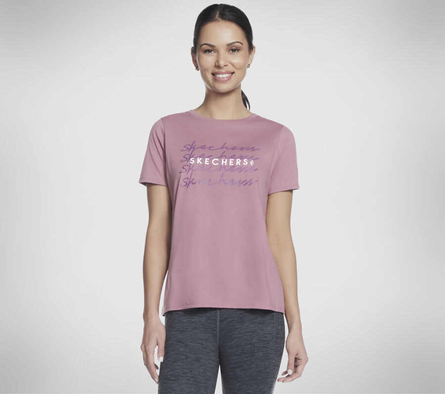 Repeat Tee, MAUVE, largeimage number 0