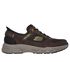 Skechers Slip-ins RF: Oak Canyon, CASTANHO / PRETO, swatch