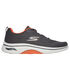 GO WALK Arch Fit 2.0 - Idyllic 2, CHARCOAL / ORANGE, swatch