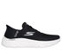 Skechers Slip-ins: GO WALK Flex - Grand Entry, PRETO / BRANCO, swatch