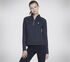 SKECH-KNITS ULTRA GO 1/4 Zip, BLACK / CHARCOAL, swatch