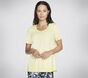 Diamond Wash Hatha Scoop Neck Tunic Tee, LIME, large image number 0