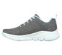 Skechers Arch Fit - Comfy Wave, CHARCOAL / TURQUOISE, large image number 4