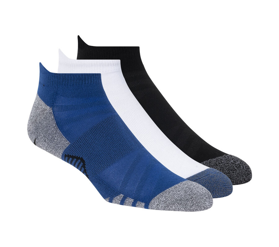 3 Pack Low Cut Extra Terry Socks, AZUL, largeimage number 0