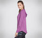 Skechers GOwalk Harmony Stripe Hoodie, ROXO / ROSA CHOQUE, large image number 2