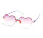 Rimless Hearts Sunglasses, MULTICOR, large image number 0