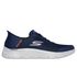 Skechers Slip-ins: GO WALK Flex - Hands Up, NAVY, swatch