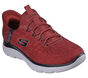 Skechers Slip-ins: Summits - Key Pace, VERMELHO / PRETO, large image number 5