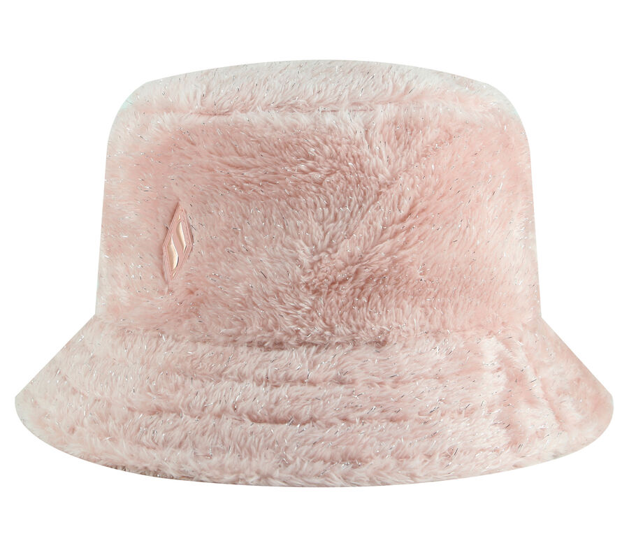 Sherpa Bucket Hat, LIGHT PINK/ROSE GOLD, largeimage number 0