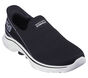 Skechers Slip-ins: GO WALK 7 - Mia, PRETO / BRANCO, large image number 4