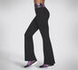 The GO FLEX Ultraviolet Flare Pant, BLACK / PURPLE, large image number 2