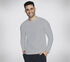 GO DRI All Day Long Sleeve Tee, LIGHT GRAY, swatch