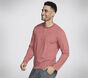 Skech Jersey Henley, BRICK, large image number 2