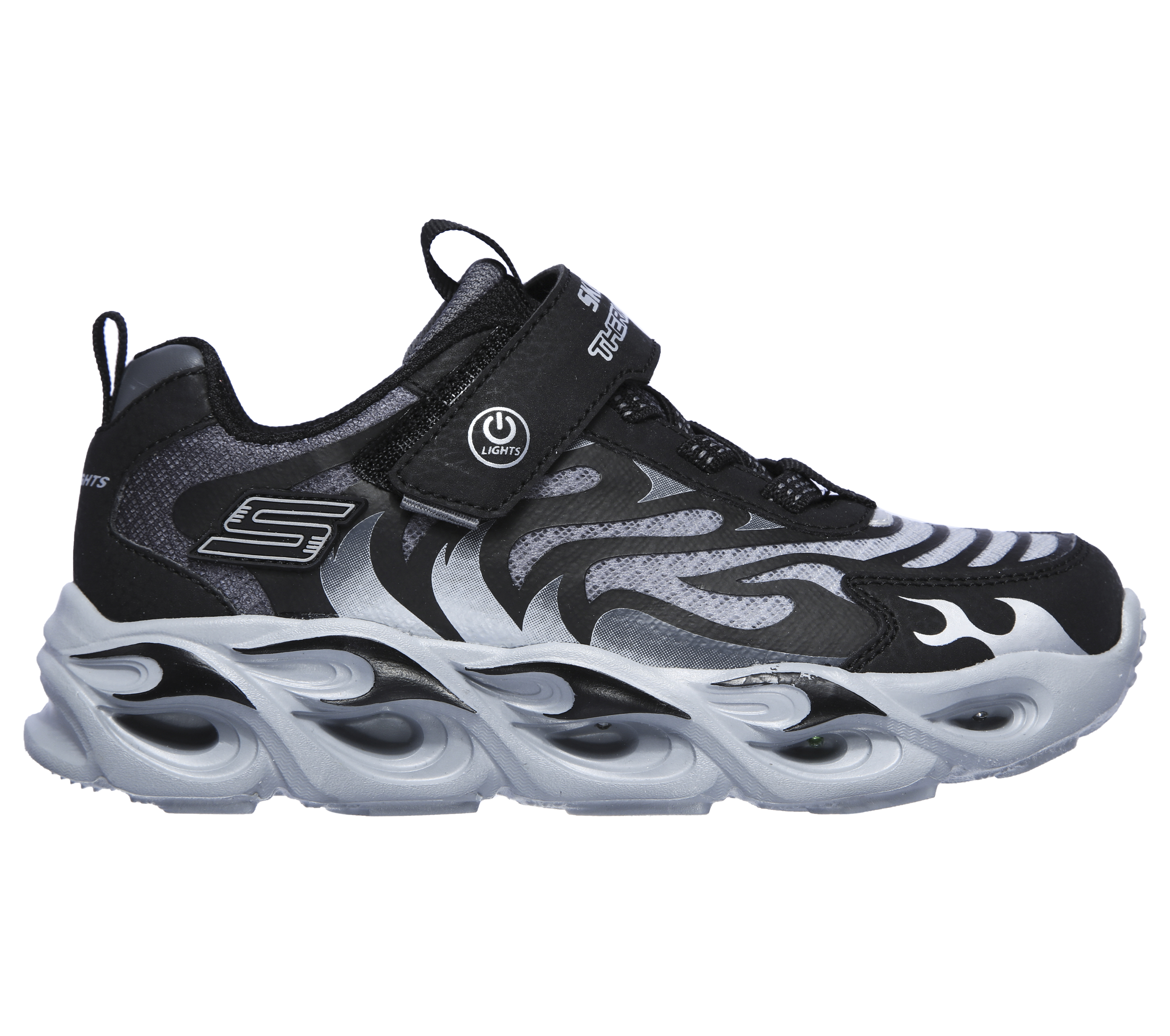 Skechers light 2024 up mens shoes